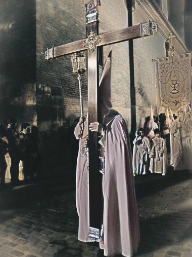 Cruz Guía de la Cofradía de la Eucaristía de Zaragoza 2