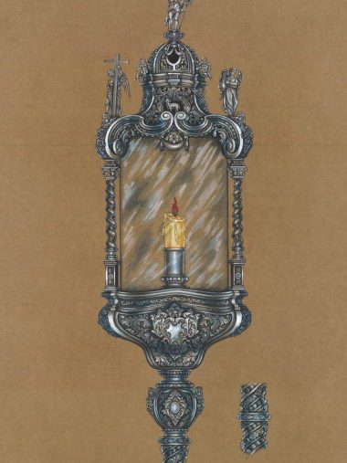 Imagen del farol baldaquino de la Seo 2